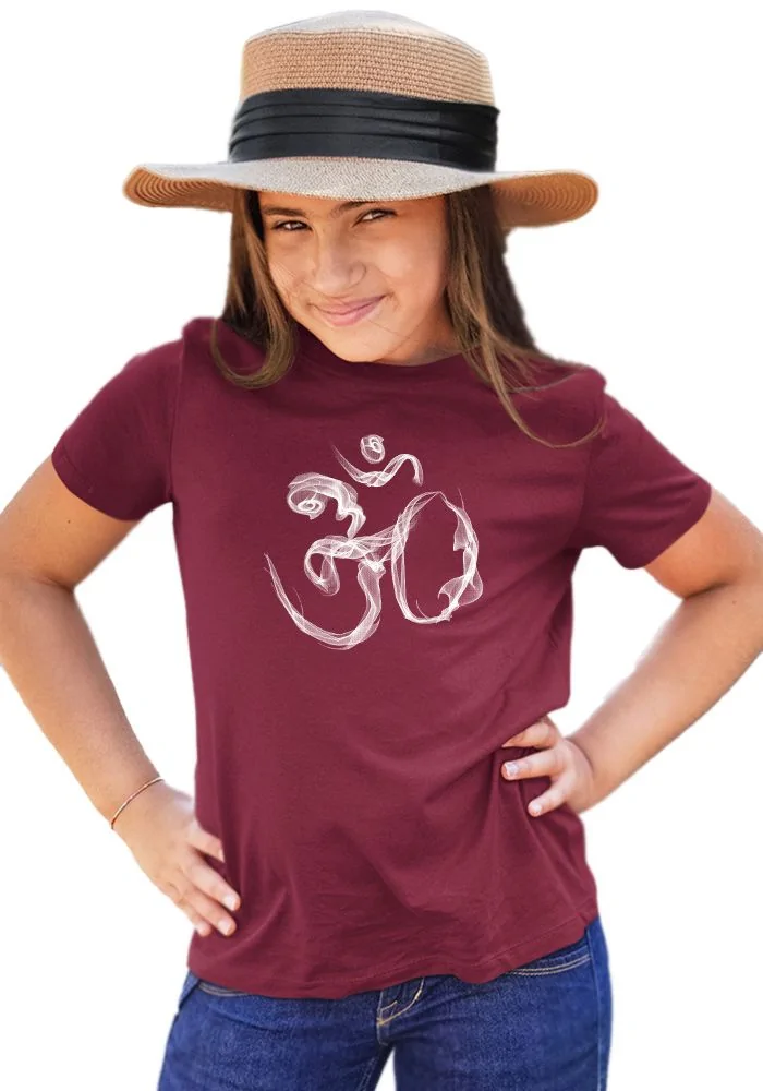 Om Smoke Sr Kids T-Shirt