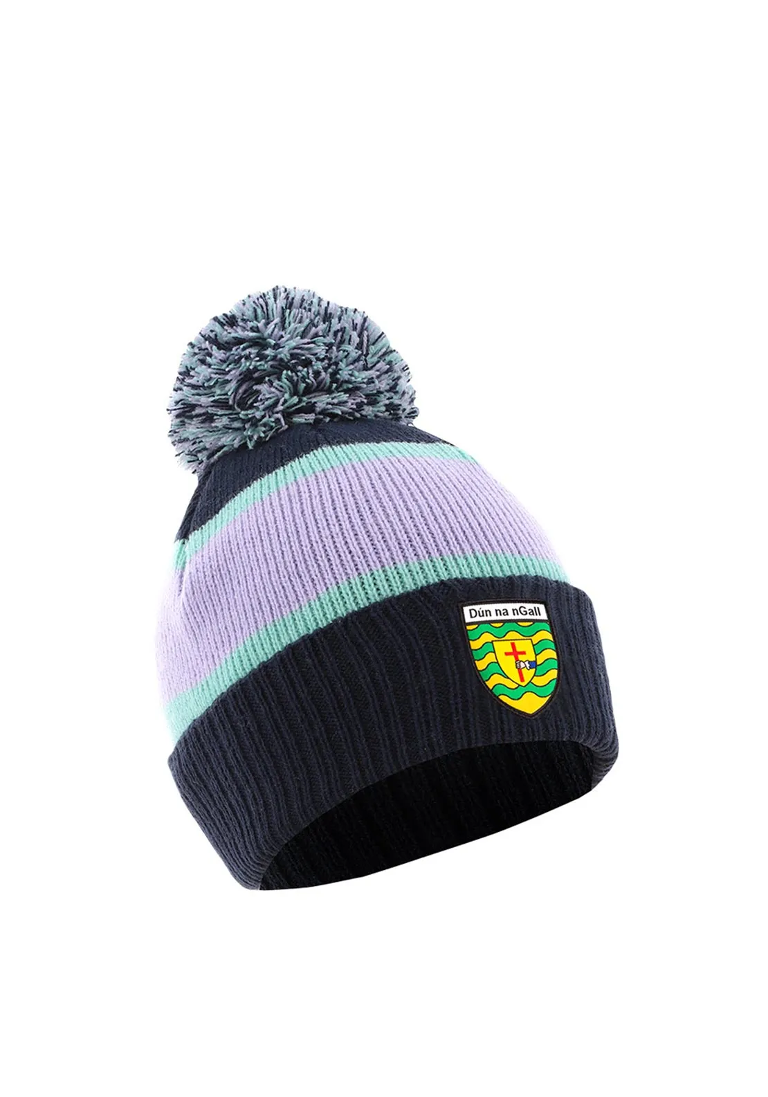 O’Neills Kids Donegal GAA Dynamo Bobble Hat, Navy Multi