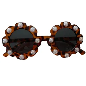 Cami Flower Sunnies- Pearl Tortoise