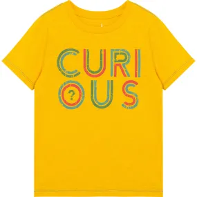 Peek Kids Curious Tee, Yellow