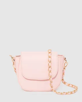 Pink Aria Kids Bow Crossbody Bag