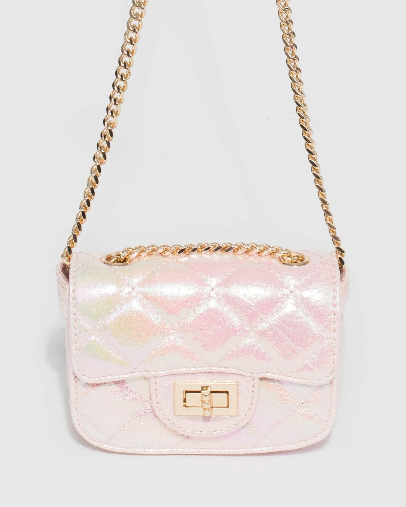 Pink Bella Quilted Kids Mini Bag