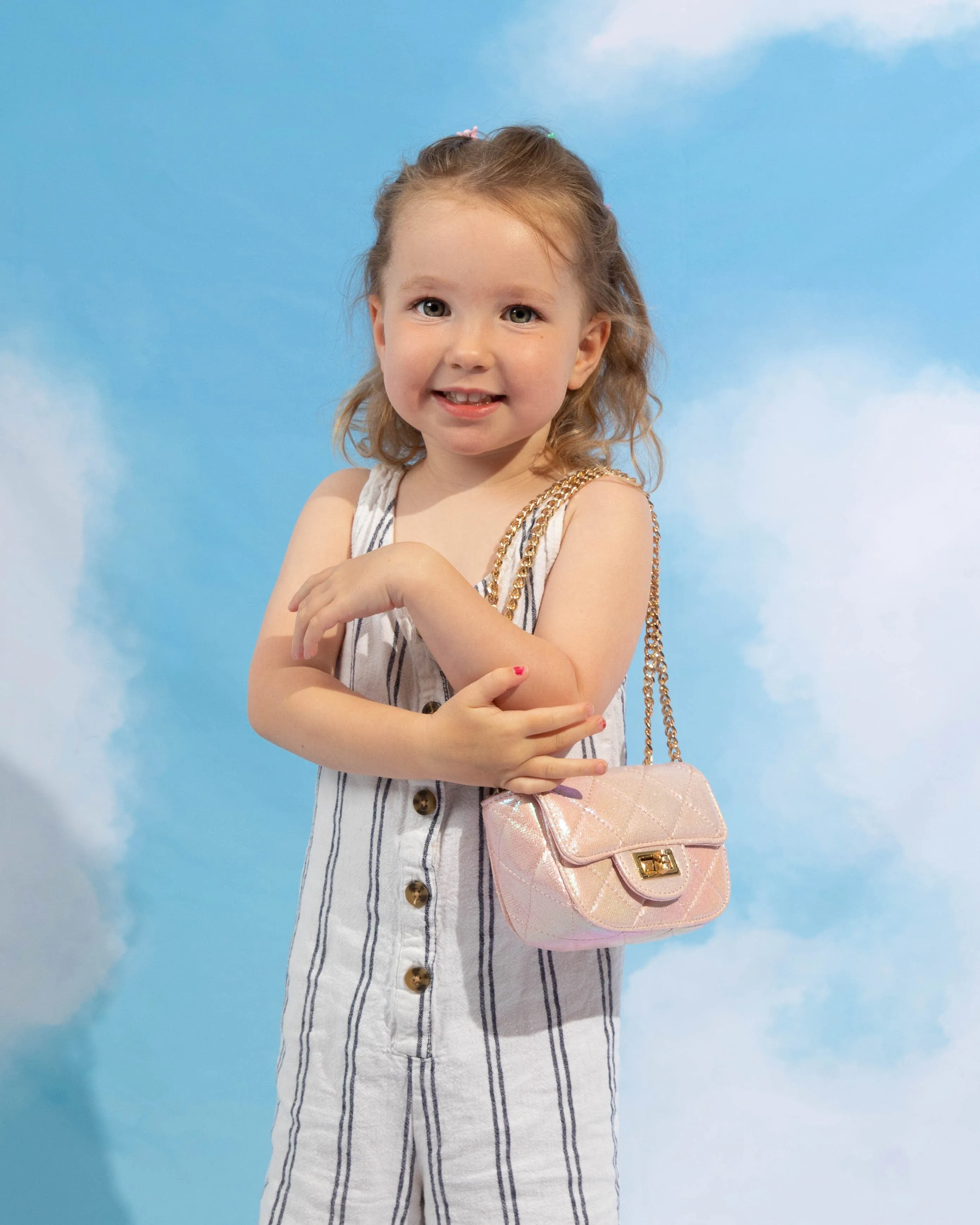 Pink Bella Quilted Kids Mini Bag