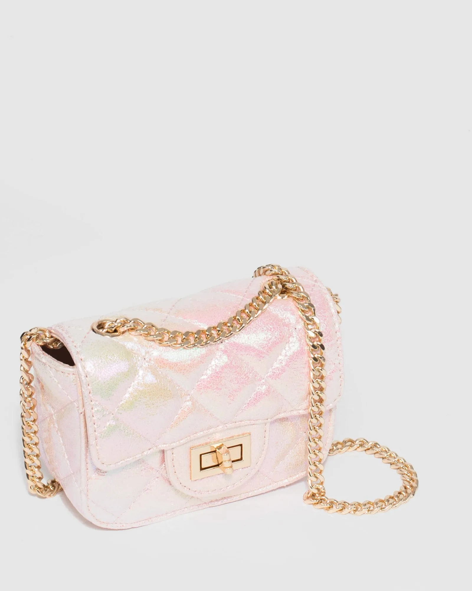 Pink Bella Quilted Kids Mini Bag