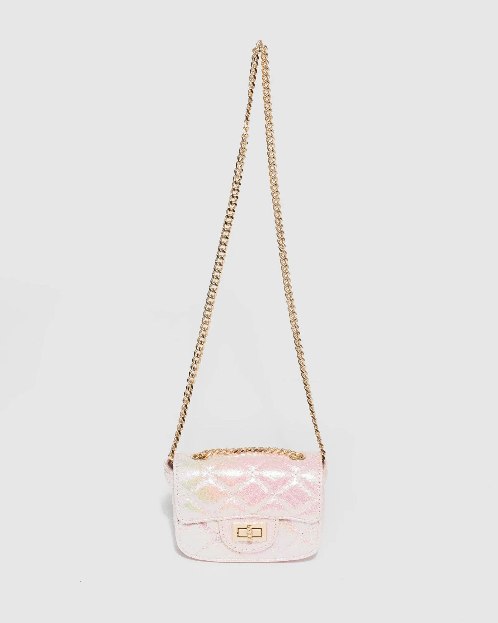 Pink Bella Quilted Kids Mini Bag