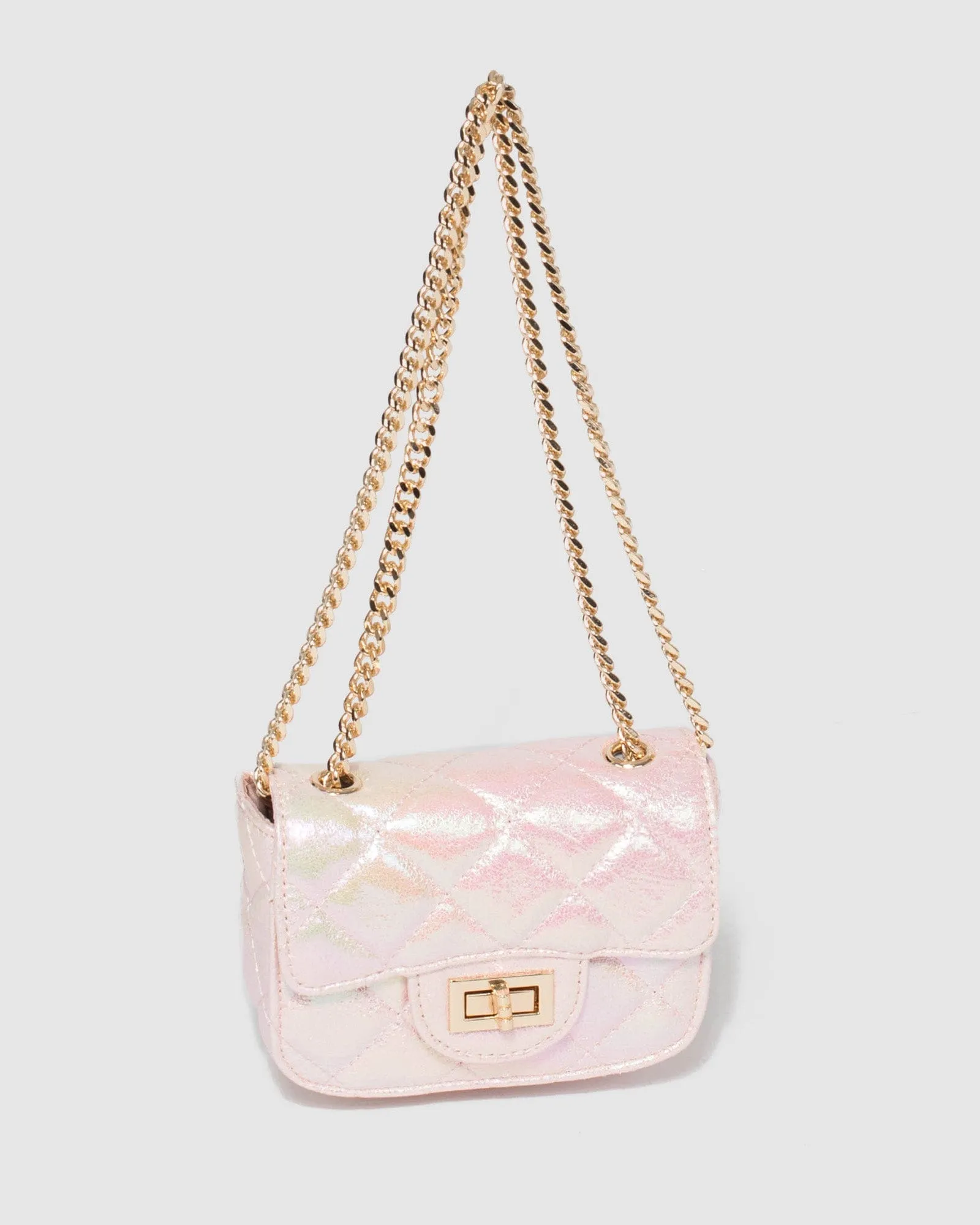 Pink Bella Quilted Kids Mini Bag