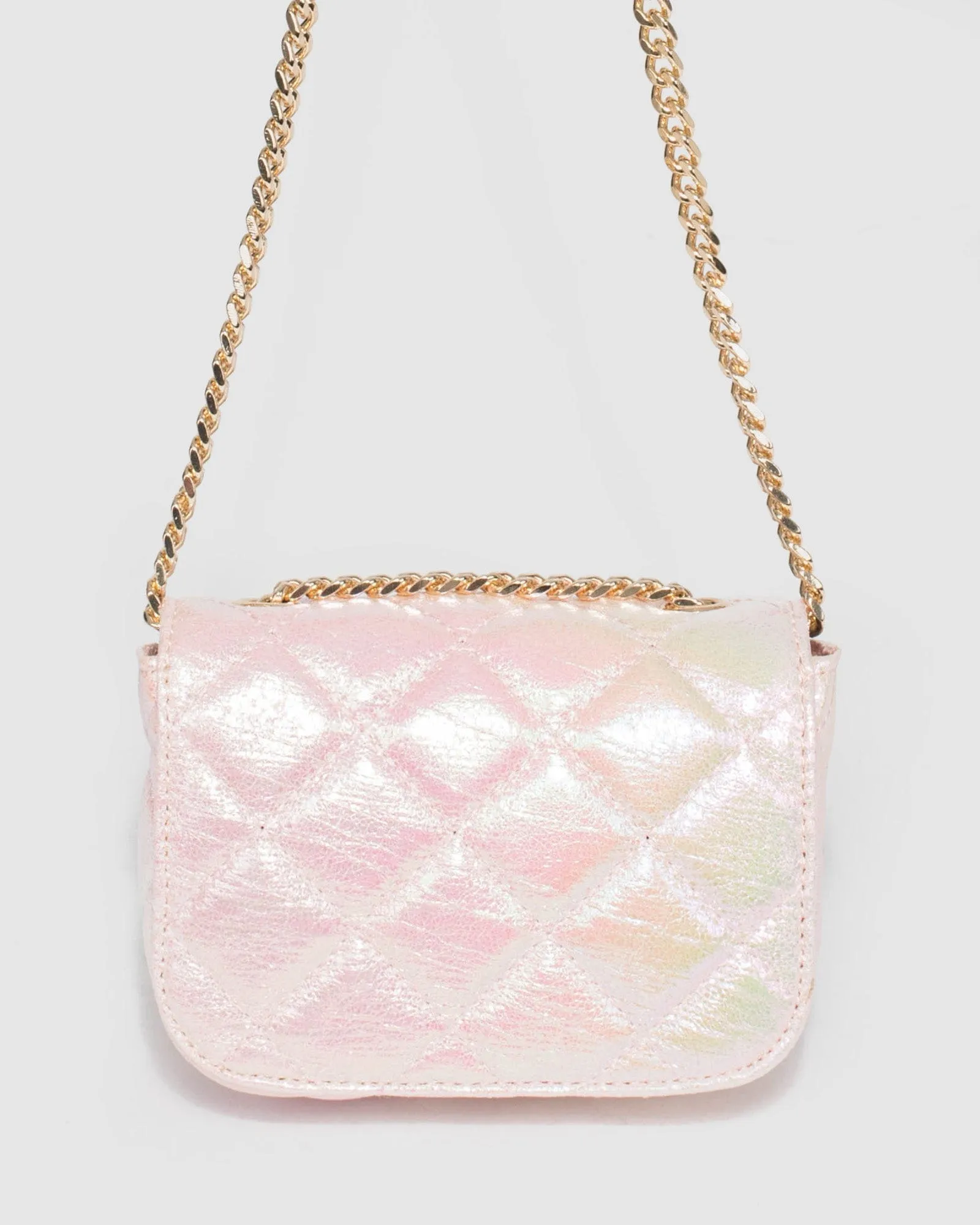 Pink Bella Quilted Kids Mini Bag