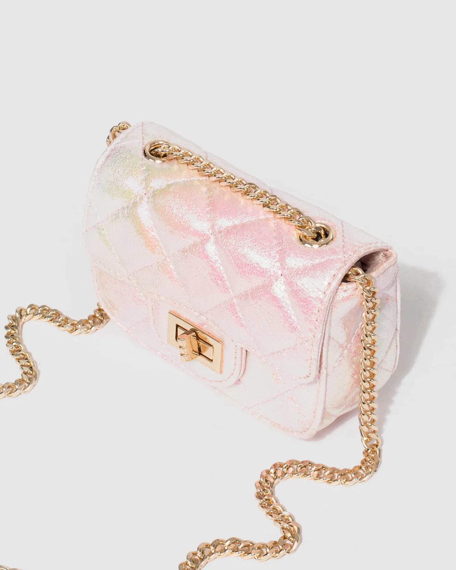 Pink Bella Quilted Kids Mini Bag