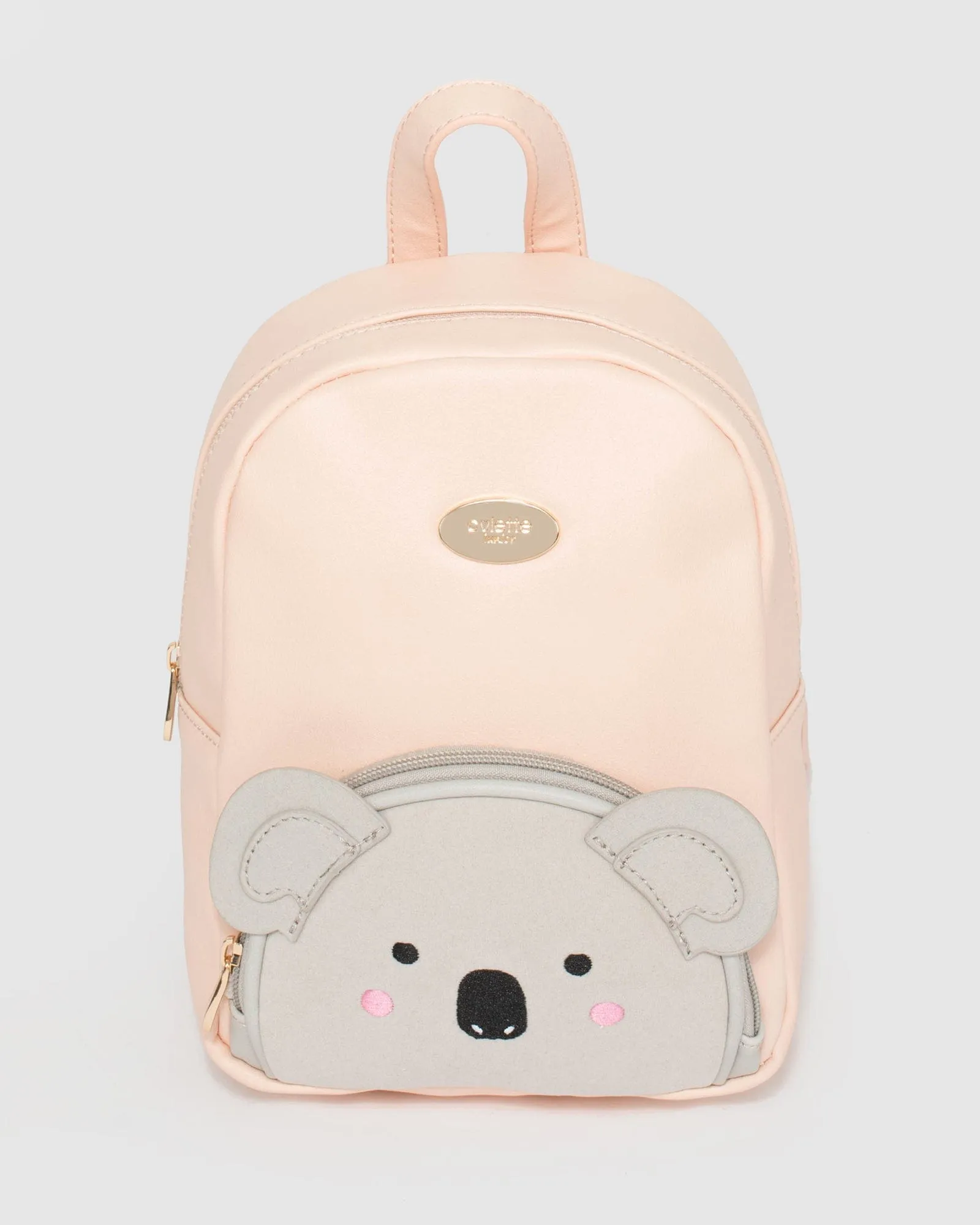 Pink Kids Koala Backpack