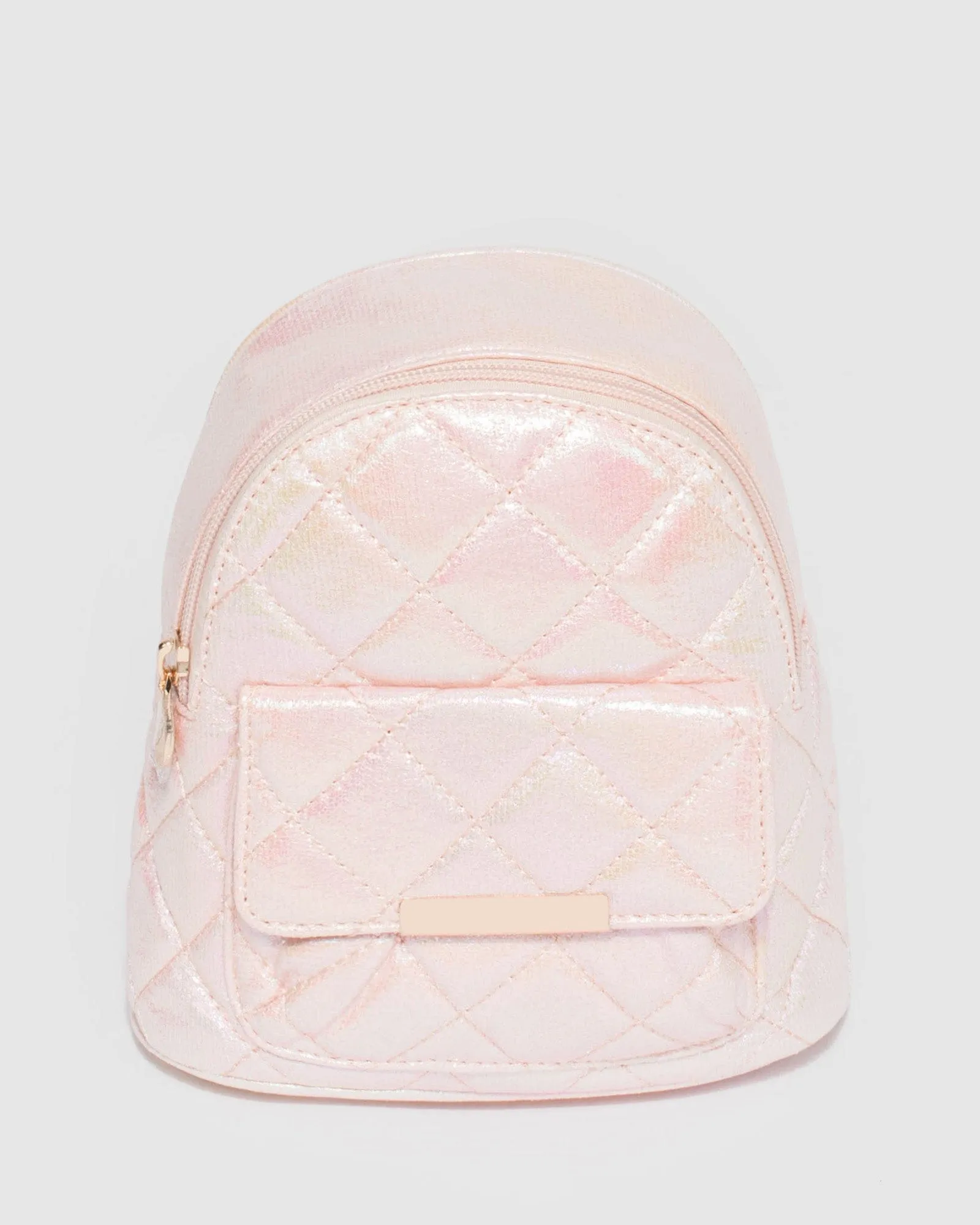 Pink Kids Quilt Backpack