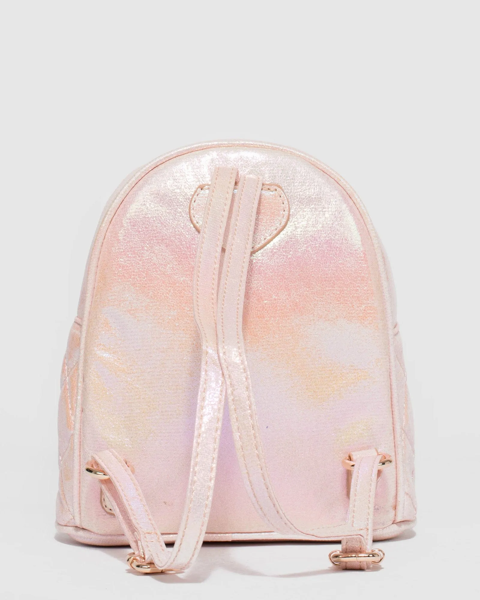 Pink Kids Quilt Backpack