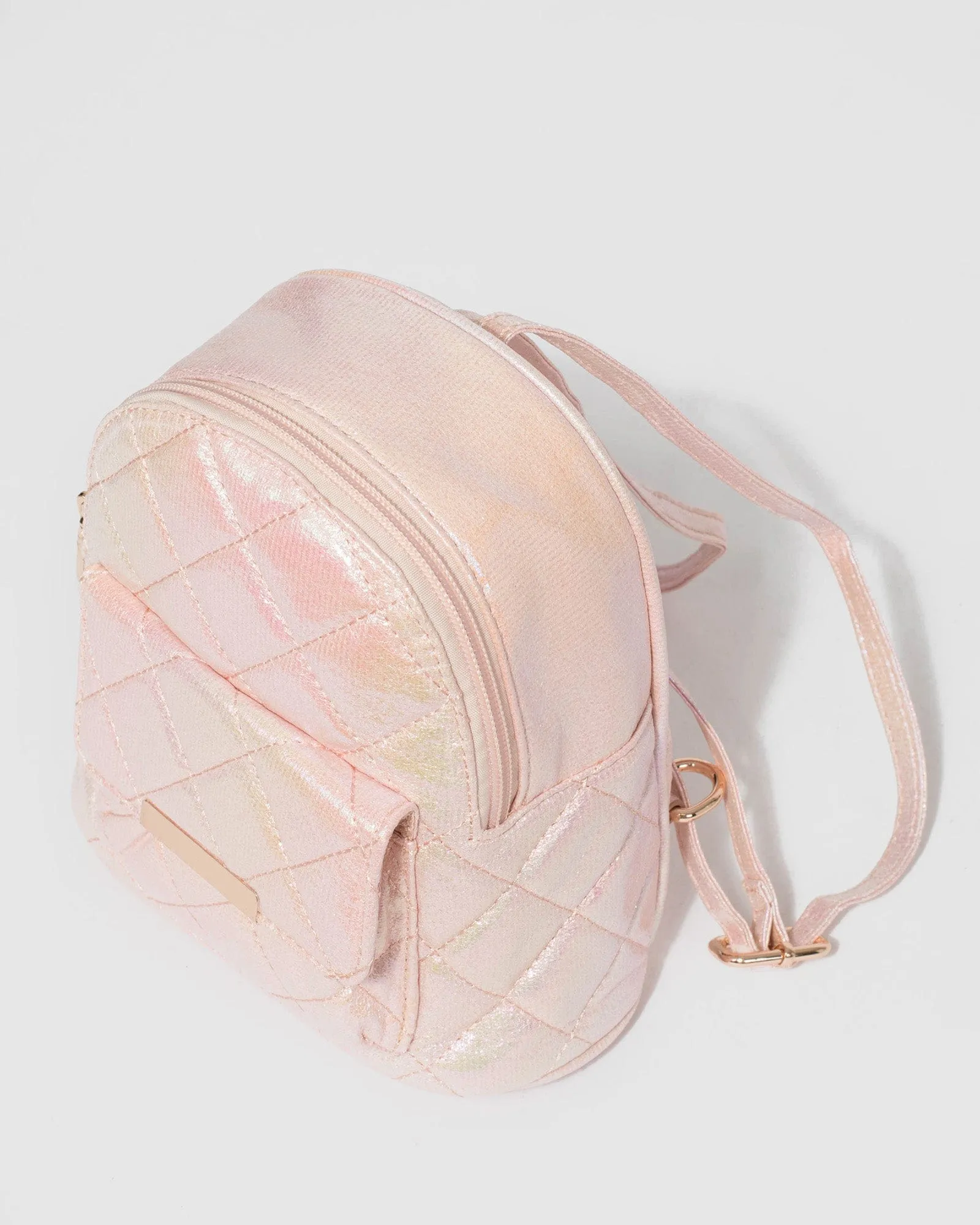 Pink Kids Quilt Backpack