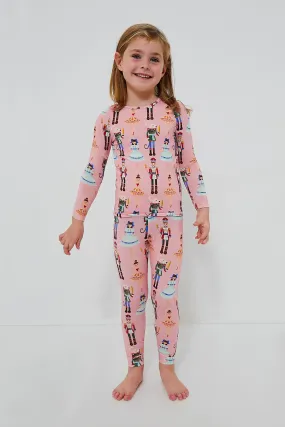 Pink Nutcracker Ballet Kids Bamboo PJ Set