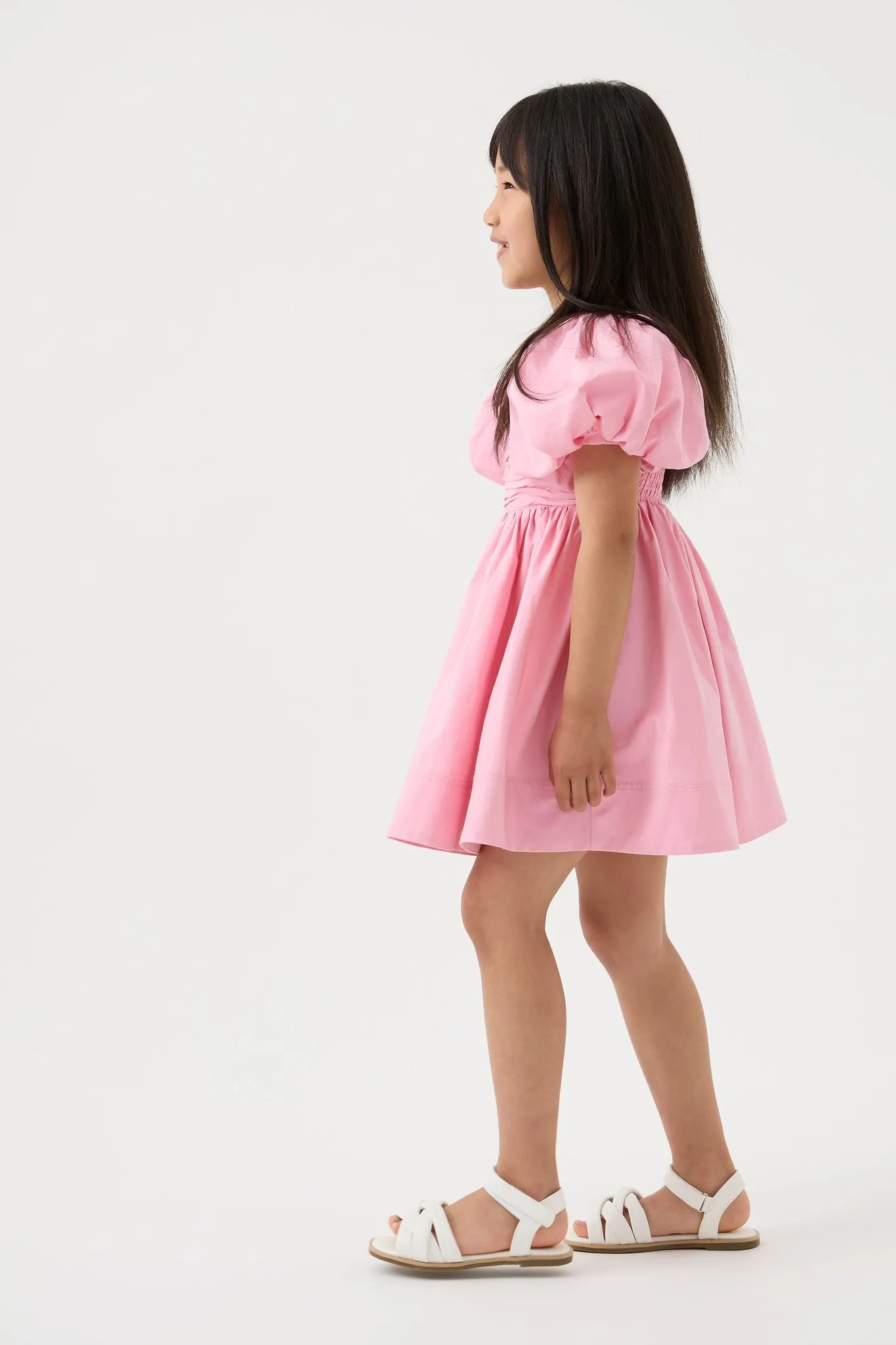 Piper Kids Puff Sleeve Dress