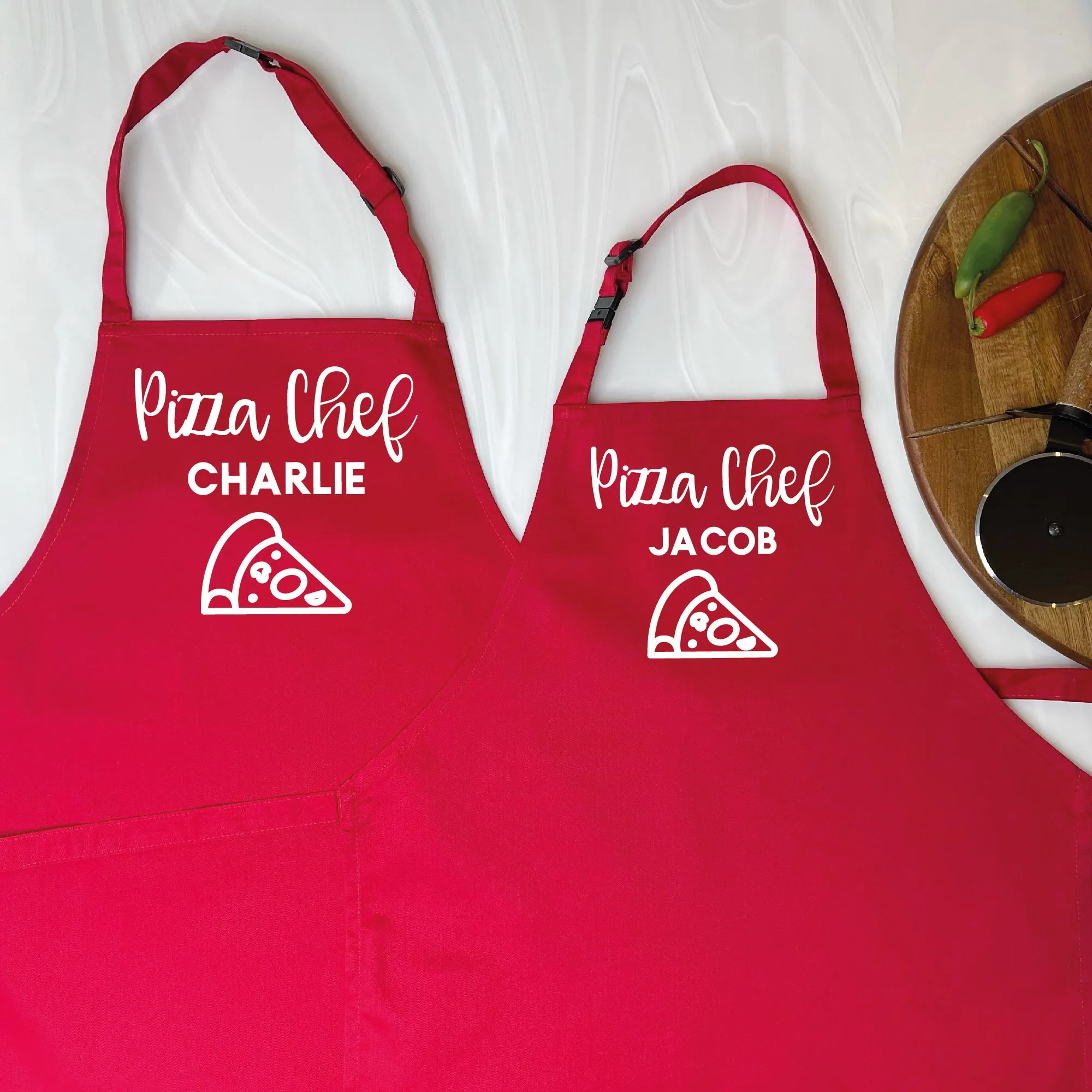 Pizza Chef Kids Personalised Apron