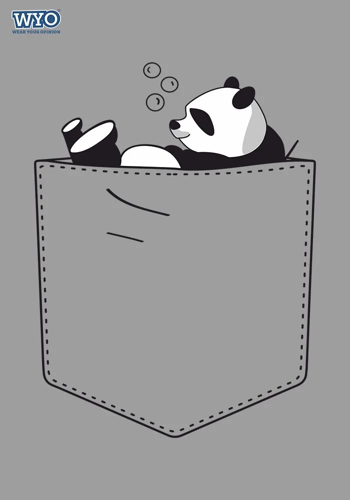 Pocket Panda Sr Kids T-Shirt