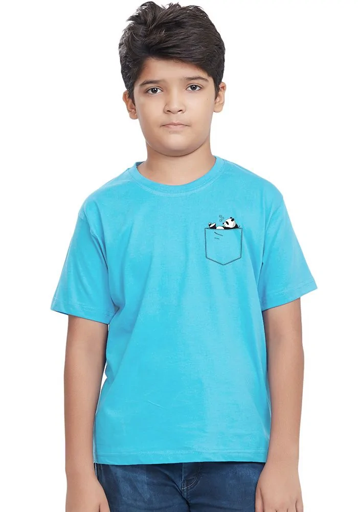 Pocket Panda Sr Kids T-Shirt