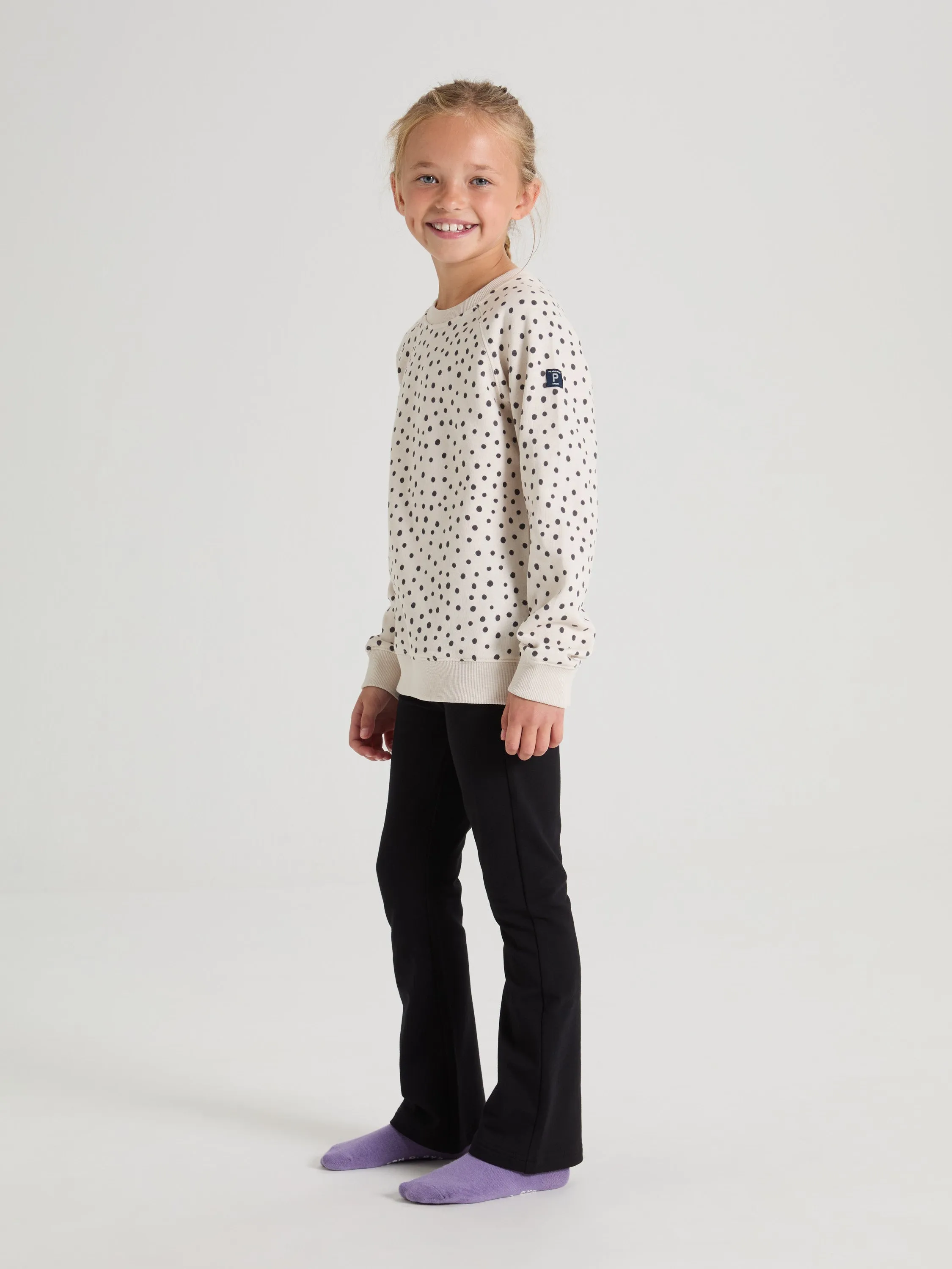 Polka Dot Kids Sweatshirt