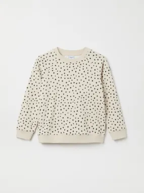 Polka Dot Kids Sweatshirt