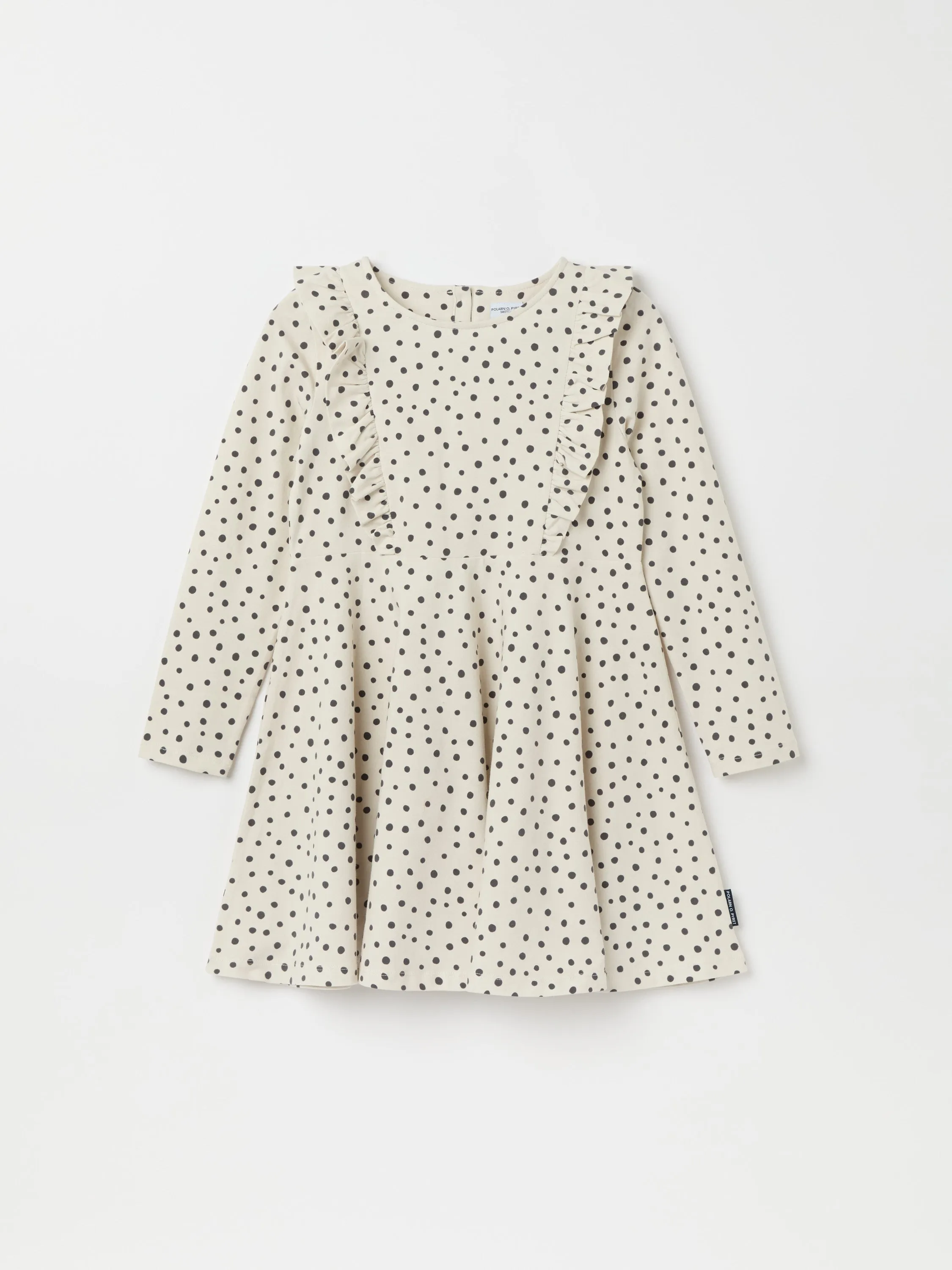 Polka Dot Print Kids Dress