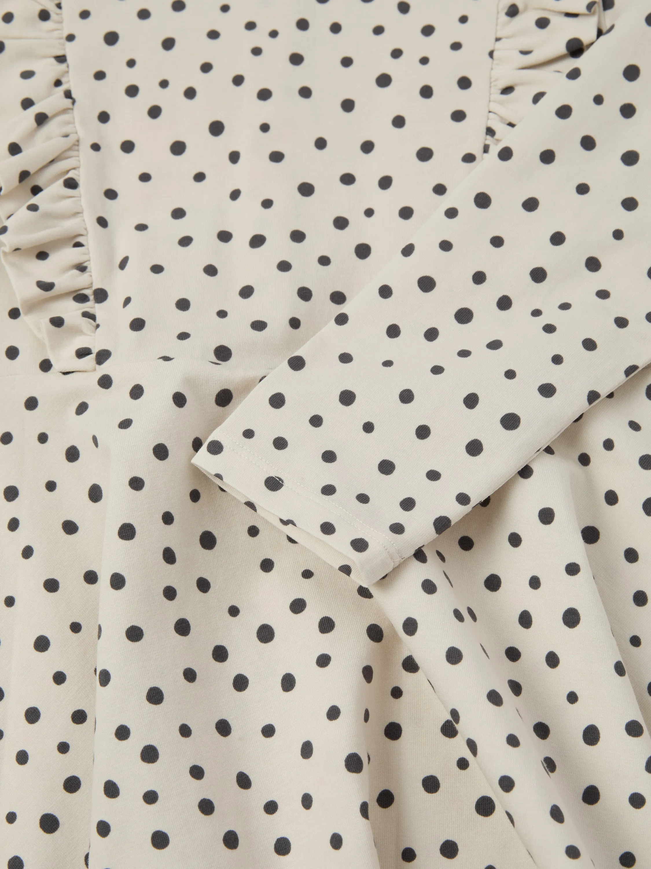 Polka Dot Print Kids Dress