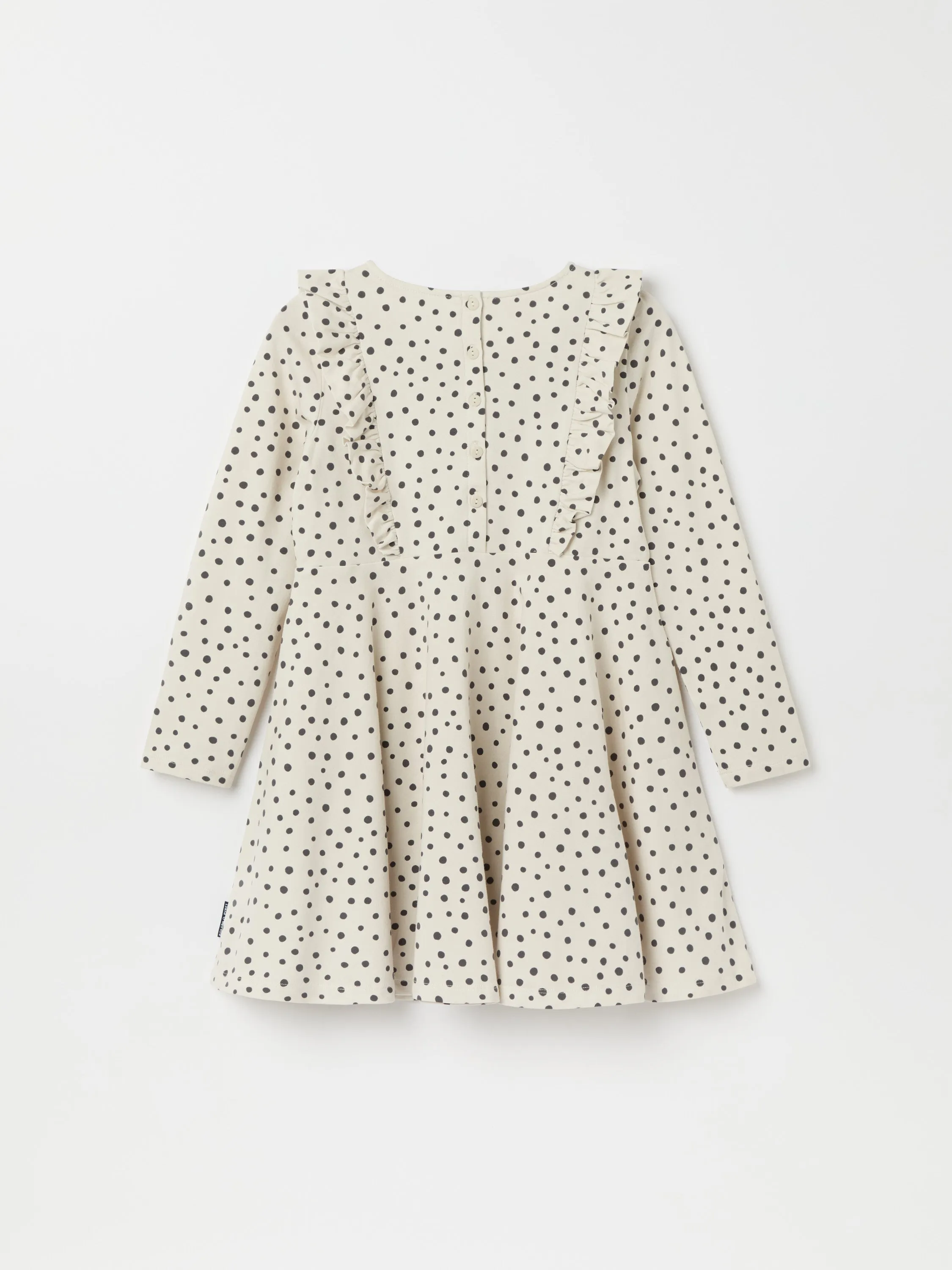 Polka Dot Print Kids Dress