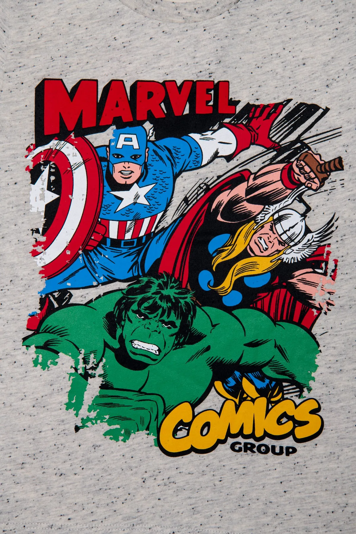 Marvel Printed Cotton T-Shirt