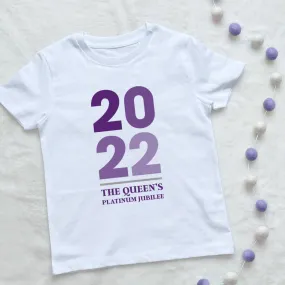 Queen's Platinum Jubilee 2022 Kids T Shirt