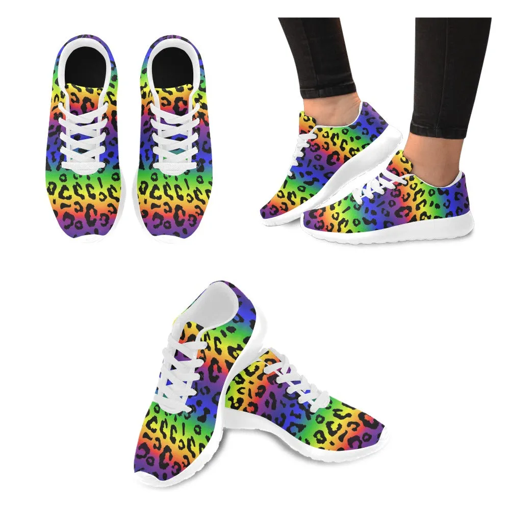 Rainbow Leopard Kids' Sneakers (Little Kid/Big Kid)