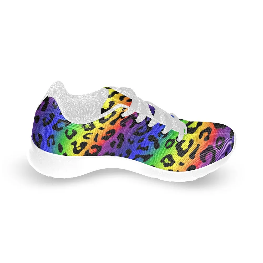 Rainbow Leopard Kids' Sneakers (Little Kid/Big Kid)