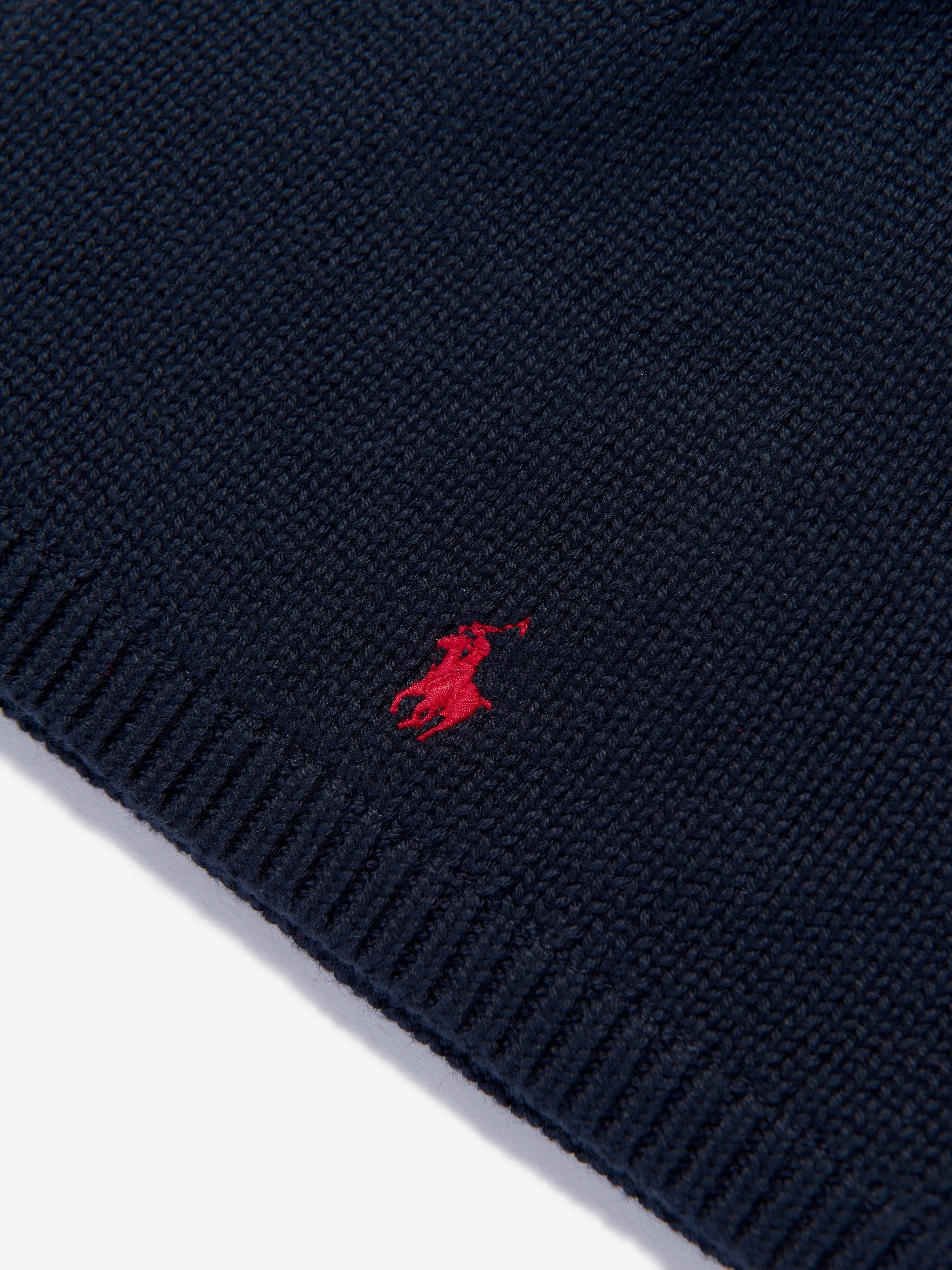 Ralph Lauren Kids - Kids Logo Ear Flap Hat | Childsplay Clothing