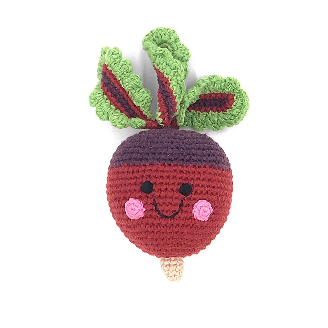 Beet Shape Baby Rattle