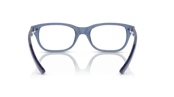 Ray Ban RB1555 3977 Eyeglasses Youth Kids Spider-Man Transparent Blue 48-16-130