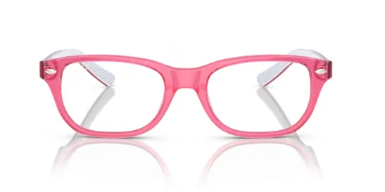 Ray Ban RB1555 3978 Eyeglasses Youth Kids Spider-Man Transparent Pink 48-16-130