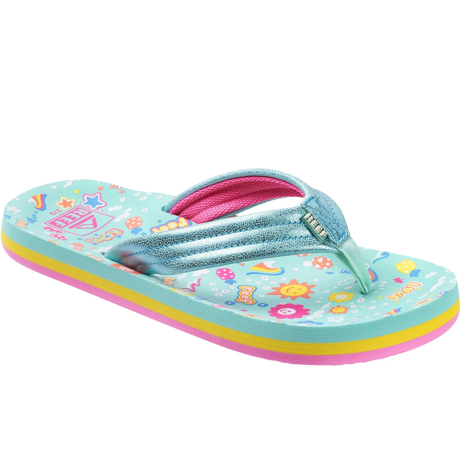 Reef Kids Ahi Thongs Flip Flops