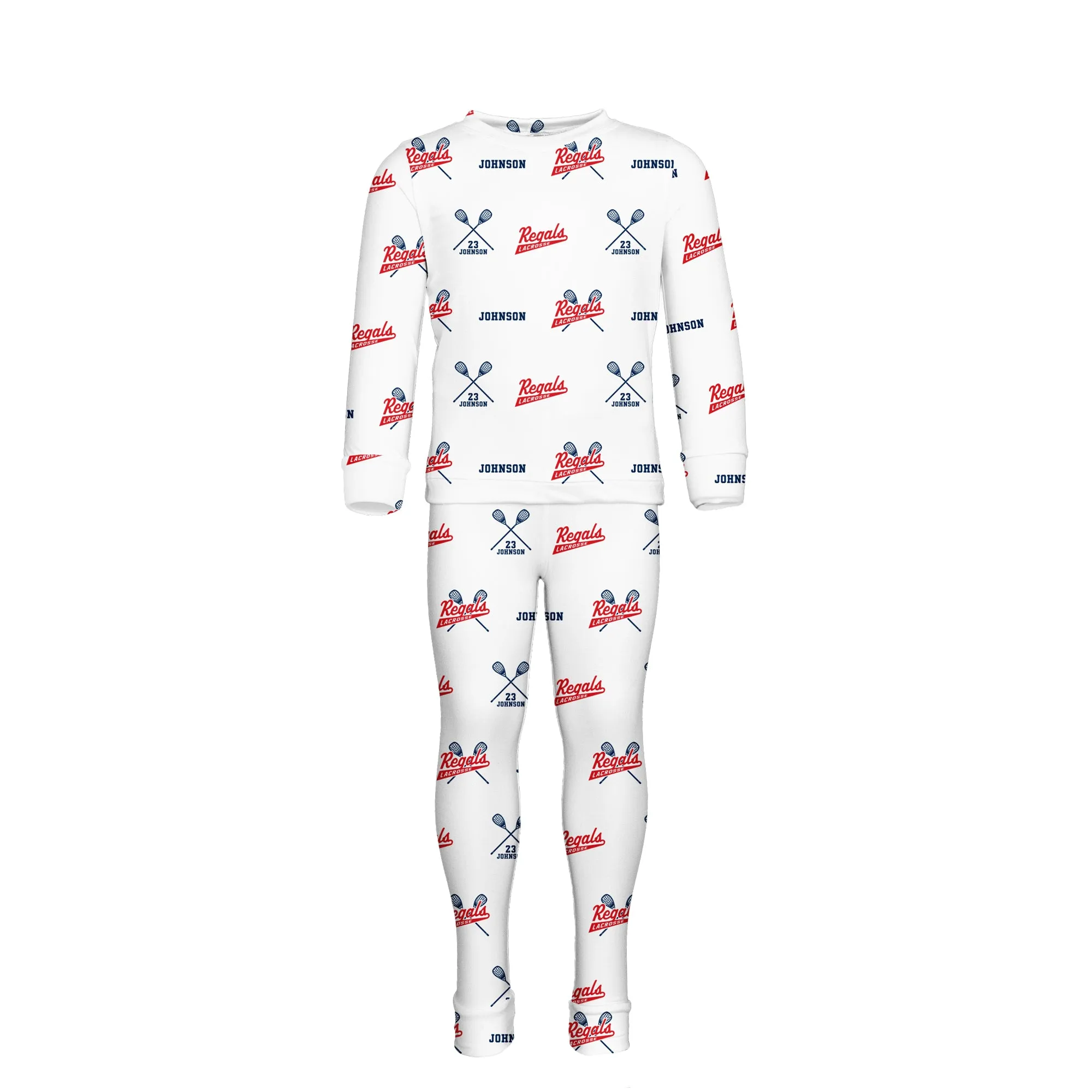 Regals Lacrosse - Personalized Pyjamas - Kids