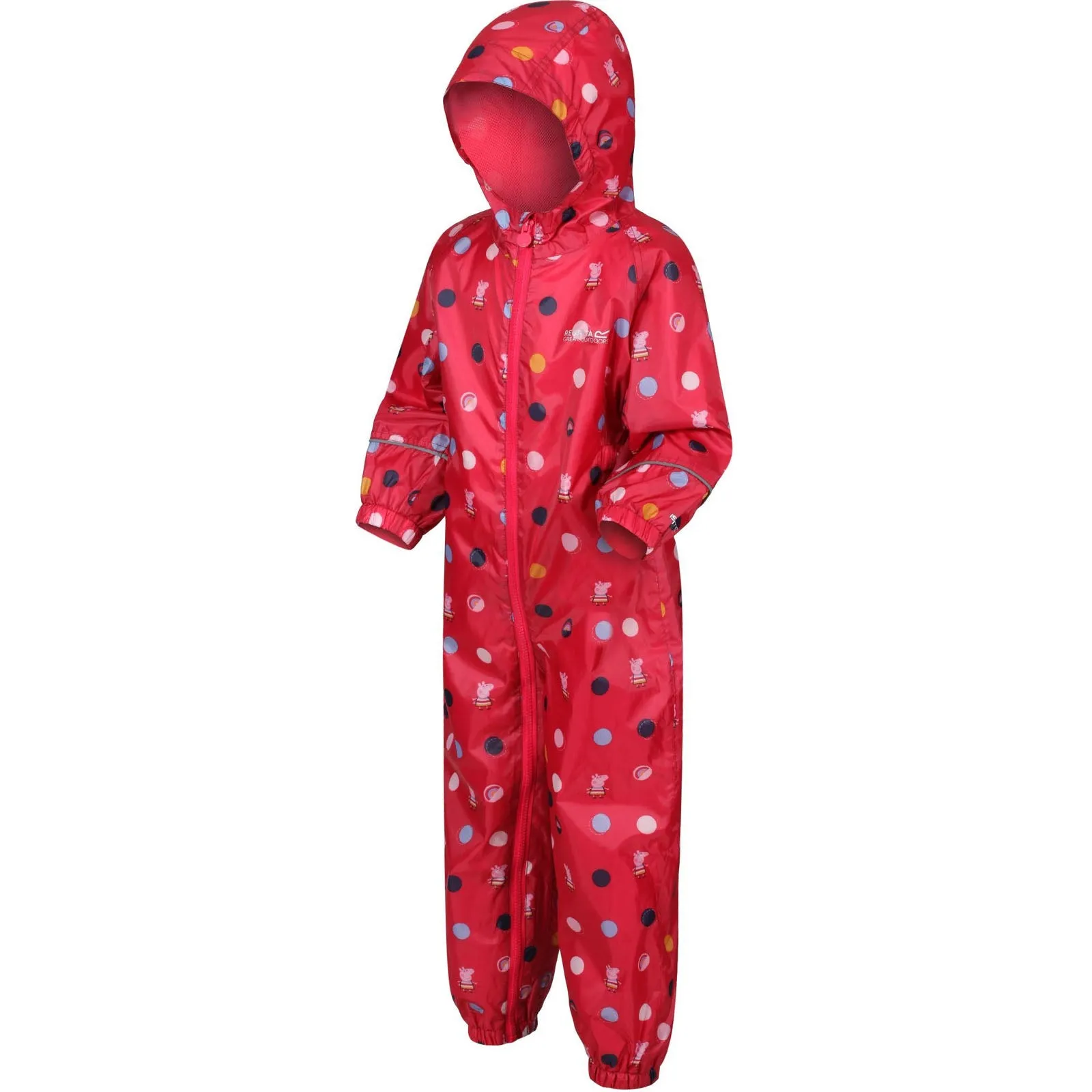 Regatta Kids Peppa Pig Pobble Print Waterproof Puddle Suit