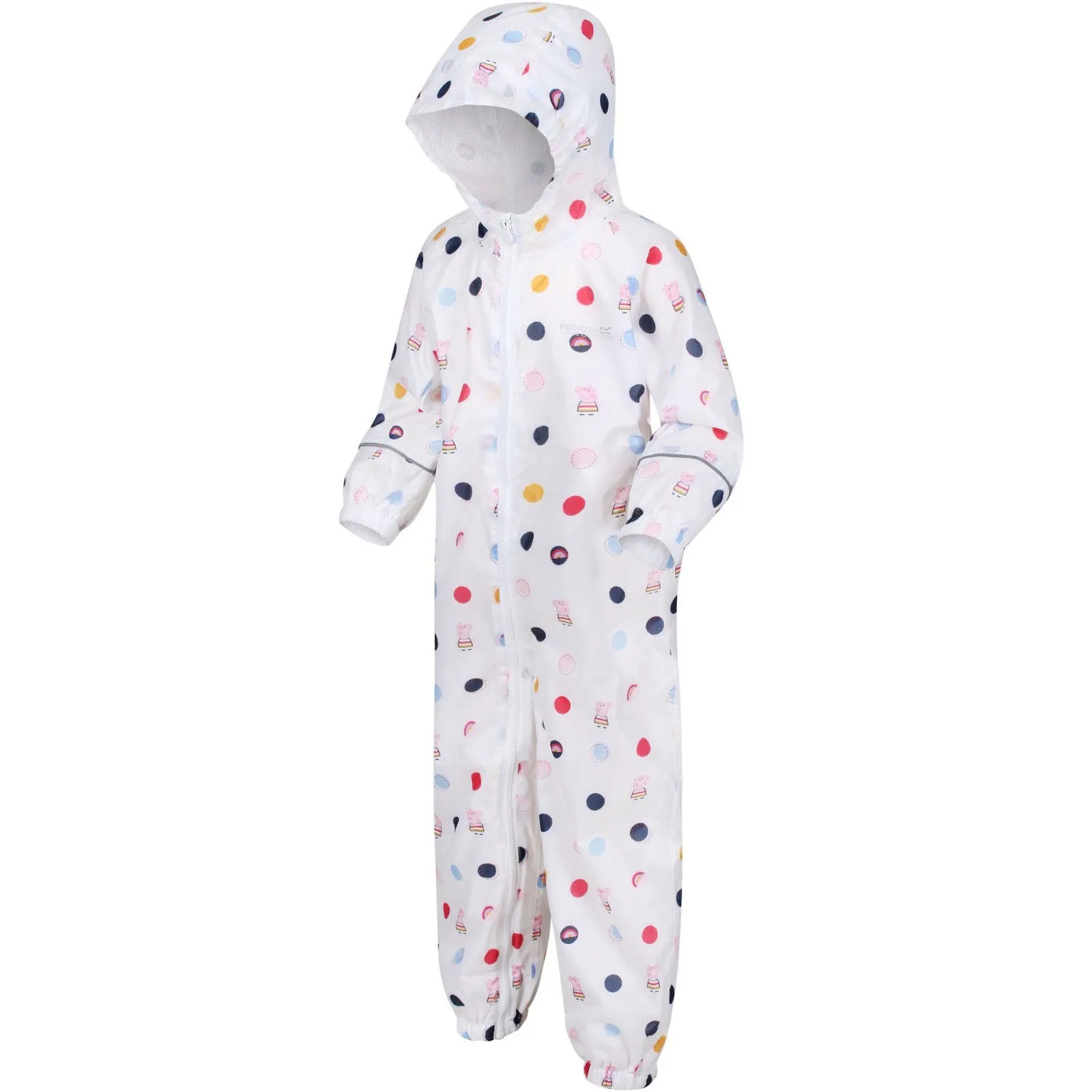 Regatta Kids Peppa Pig Pobble Print Waterproof Puddle Suit