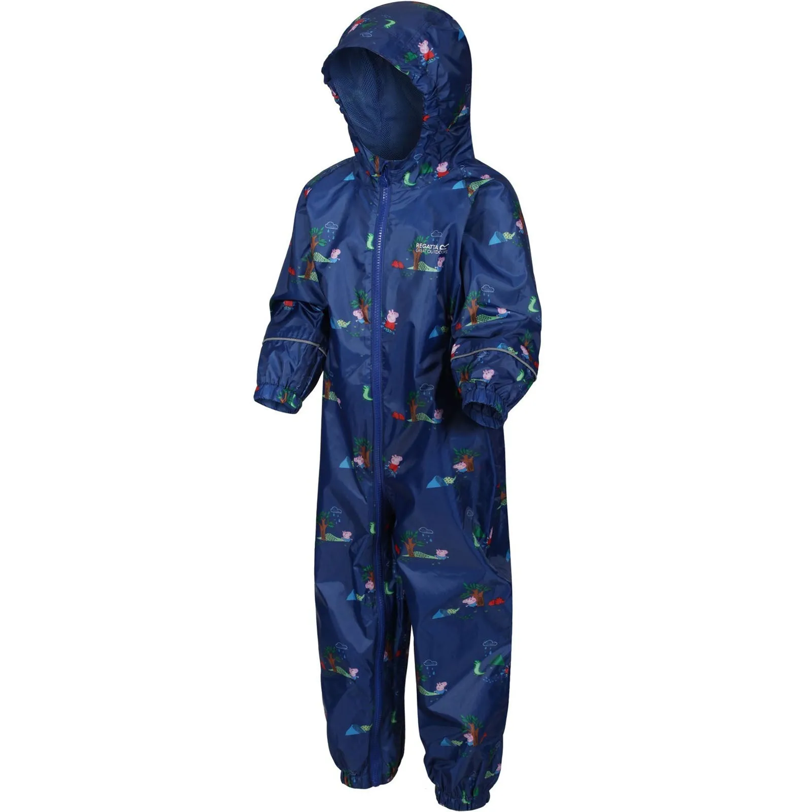 Regatta Kids Peppa Pig Pobble Print Waterproof Puddle Suit