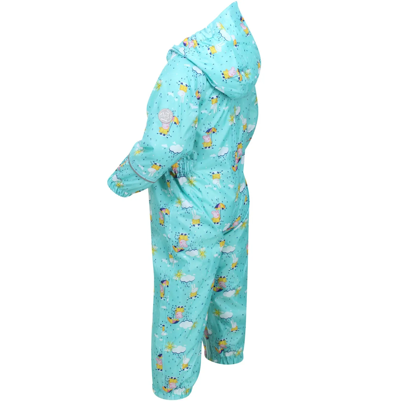 Regatta Kids Peppa Pig Pobble Print Waterproof Puddle Suit