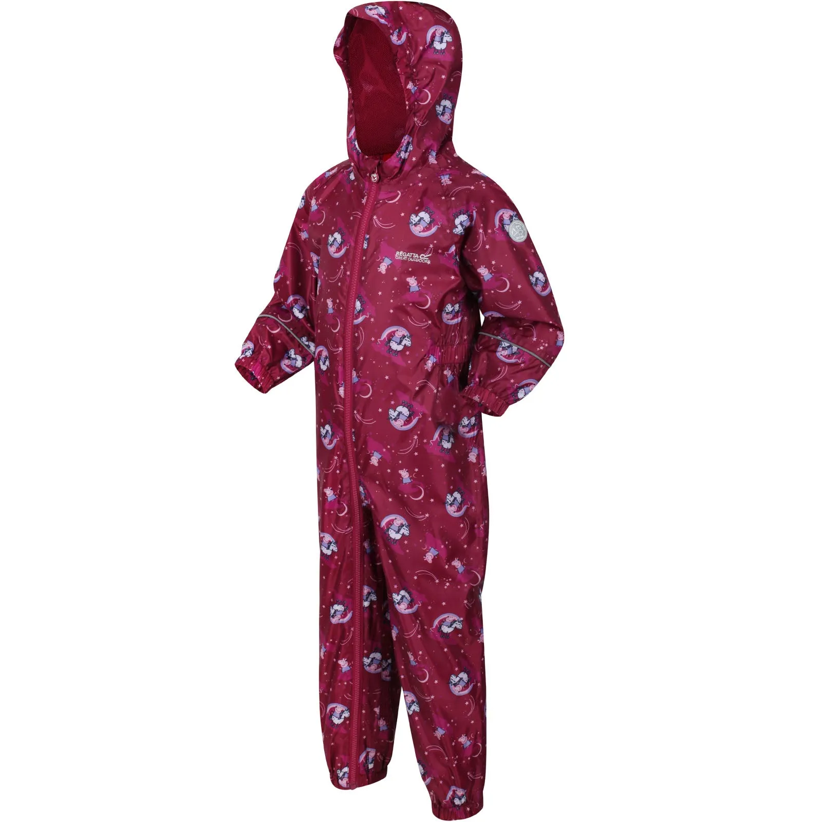 Regatta Kids Peppa Pig Pobble Print Waterproof Puddle Suit