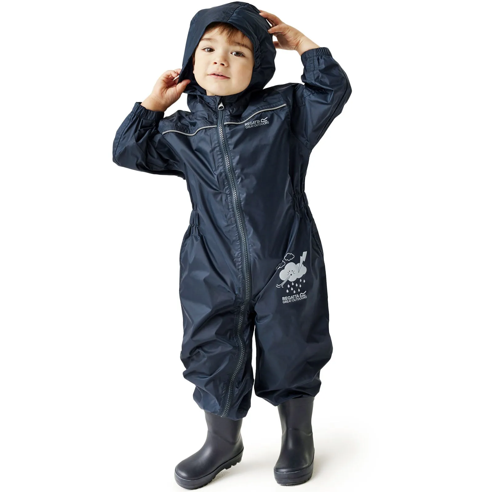 Regatta Kids Puddle IV Waterproof Puddle Suit