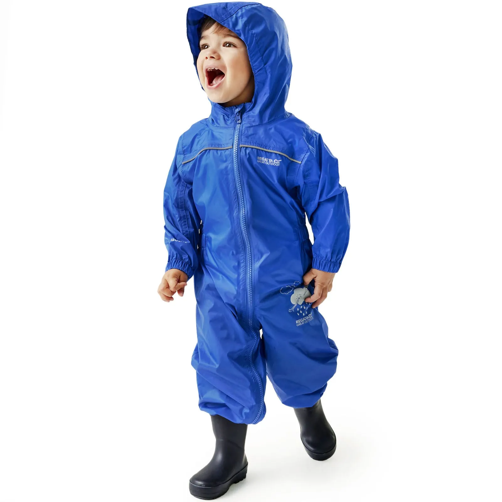 Regatta Kids Puddle IV Waterproof Puddle Suit