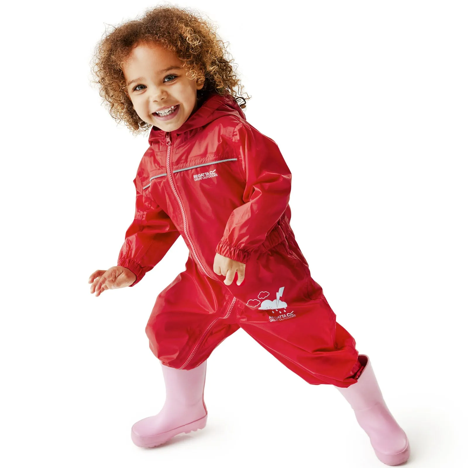 Regatta Kids Puddle IV Waterproof Puddle Suit