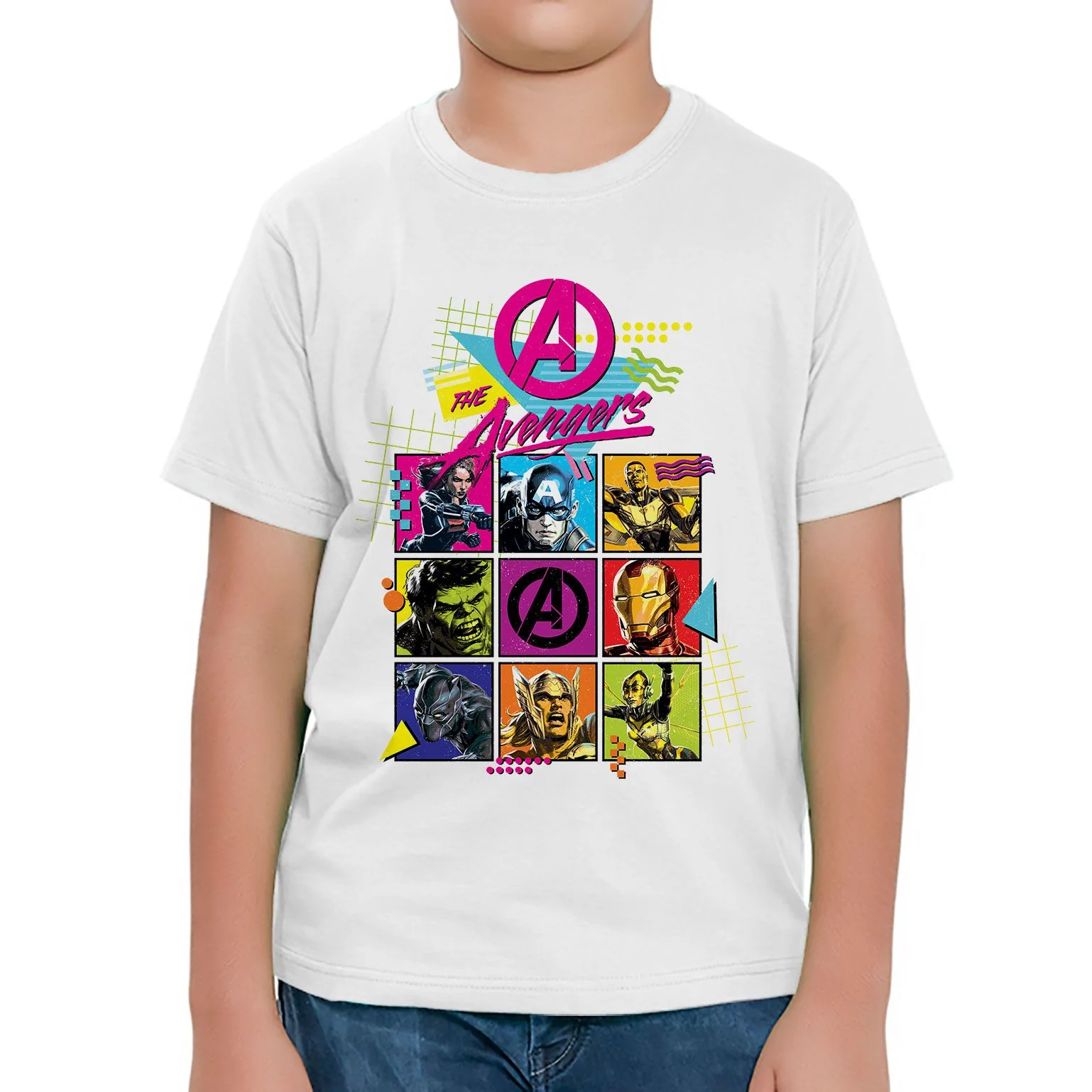 Retro Avengers Kids T-Shirt