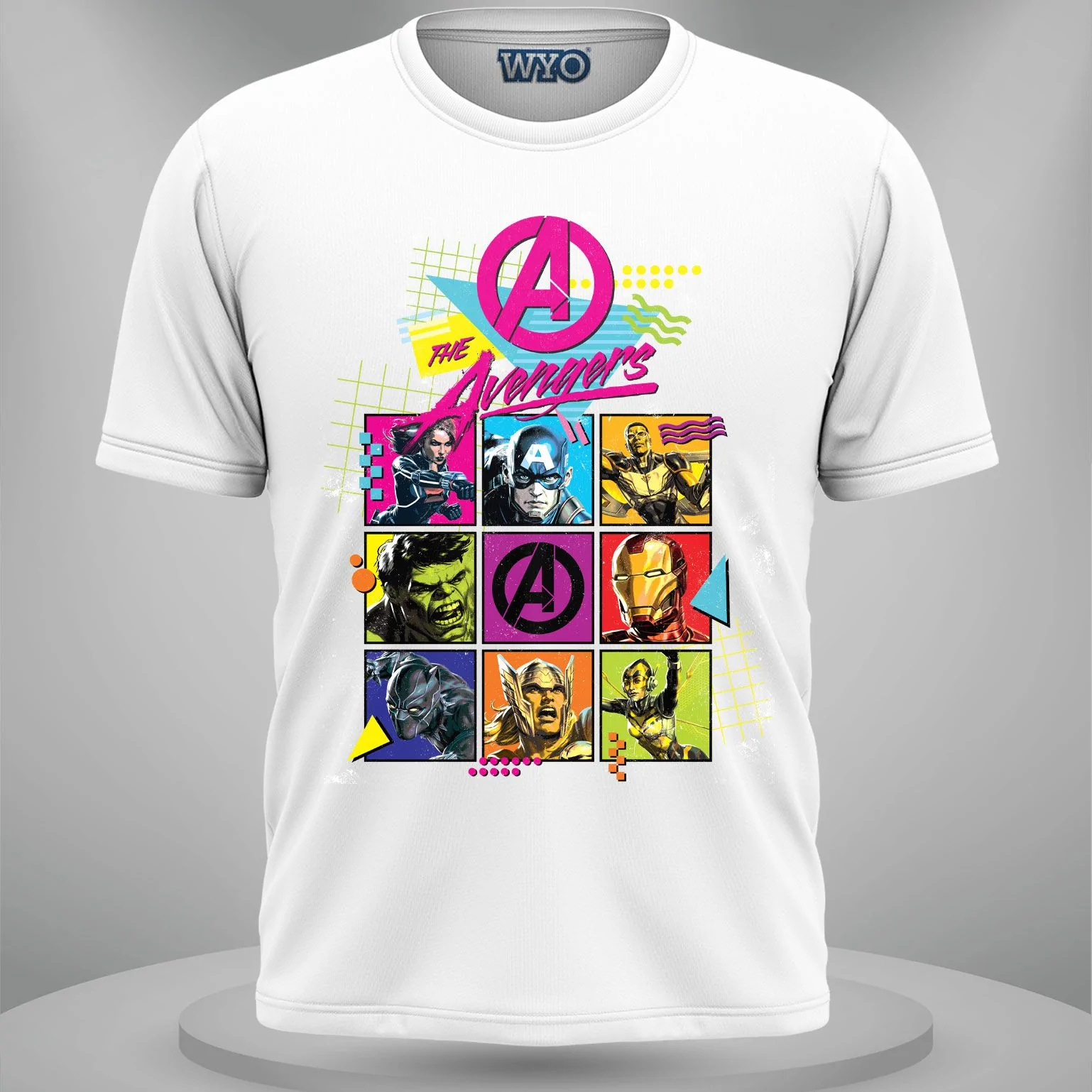 Retro Avengers Kids T-Shirt