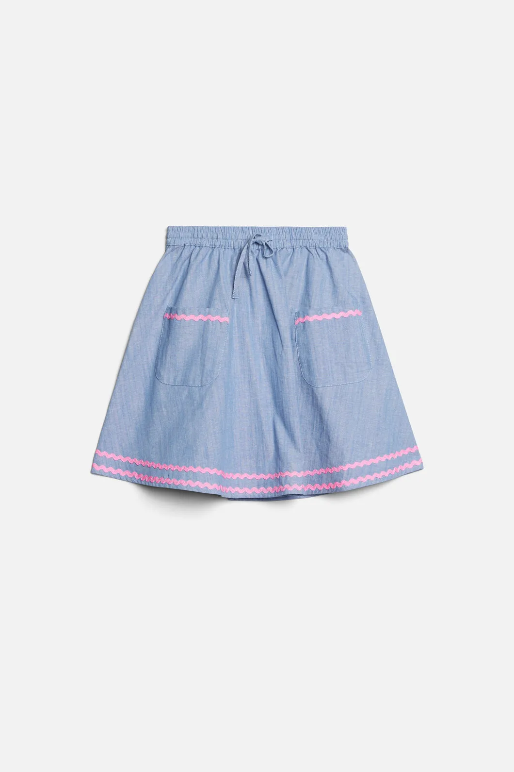 Children's Skirt with Ric Rac Trim