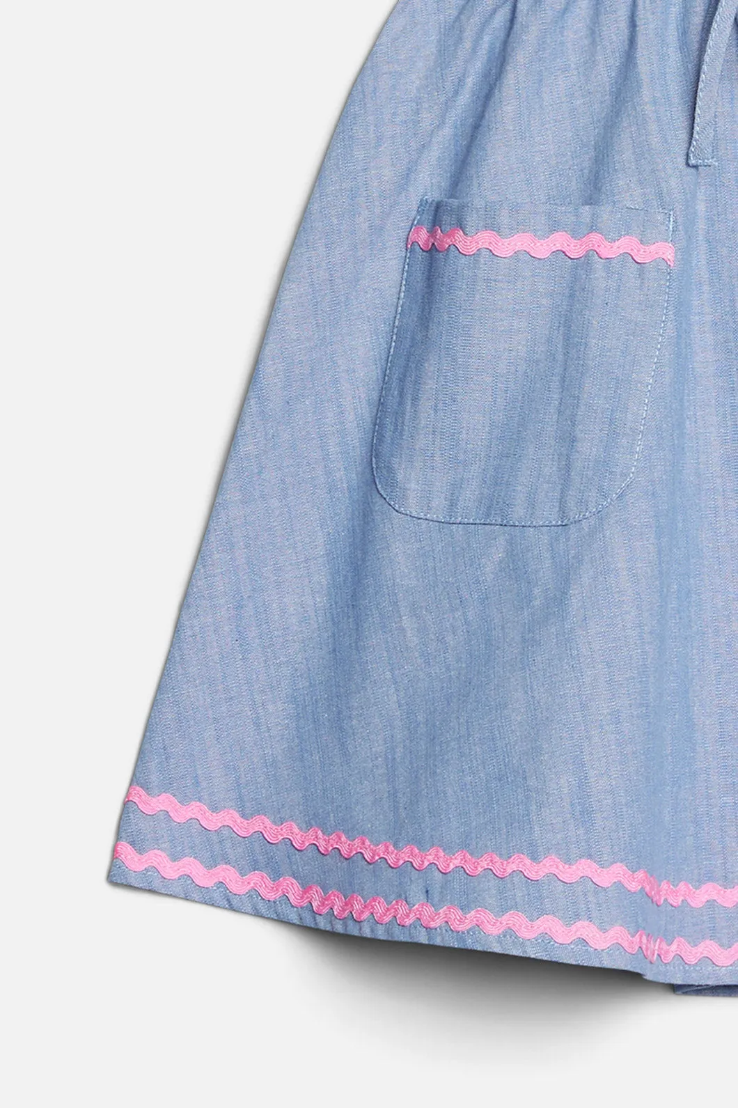 Children's Skirt with Ric Rac Trim