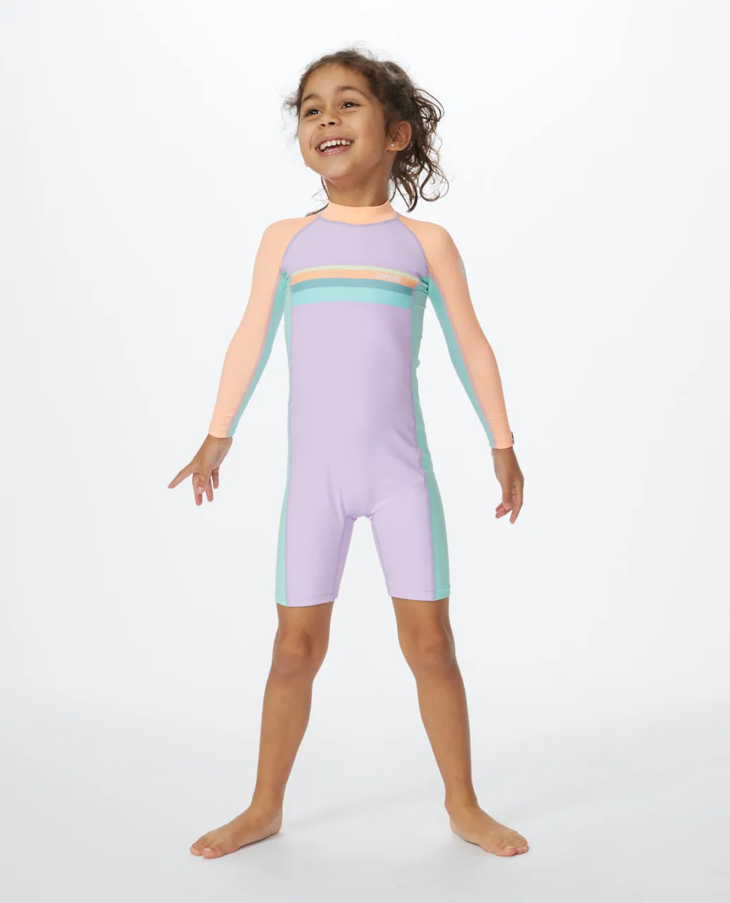 Rip Curl Kids Crystal Cove Long Sleeve UV Protect Surf Suit