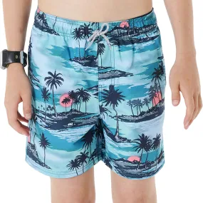 Rip Curl Kids Dreamers Volley Surf Beach Swimming Boardshorts - Med Blue